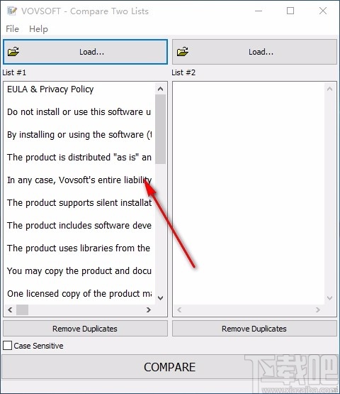Compare Two Lists(文件比较工具)