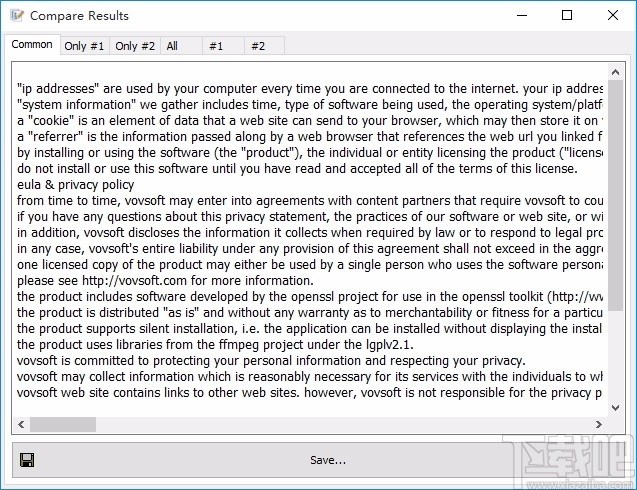 Compare Two Lists(文件比较工具)