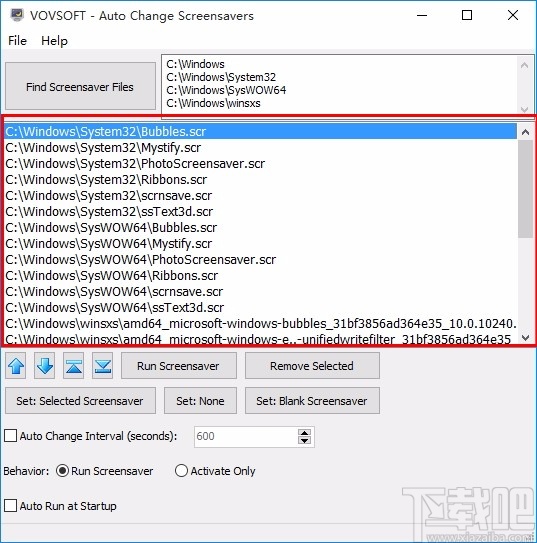 Auto Change Screensavers(屏保工具)