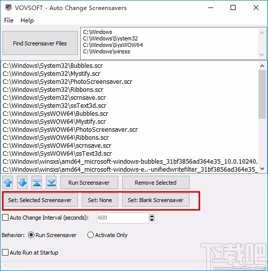 Auto Change Screensavers(屏保工具)