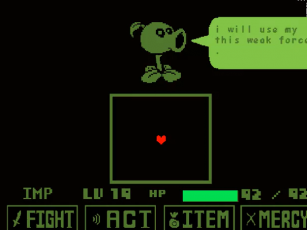 传说之下豌豆审判战(1)