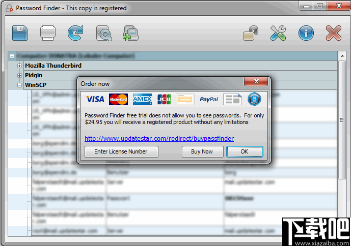 Password Finder(密码查找恢复软件)