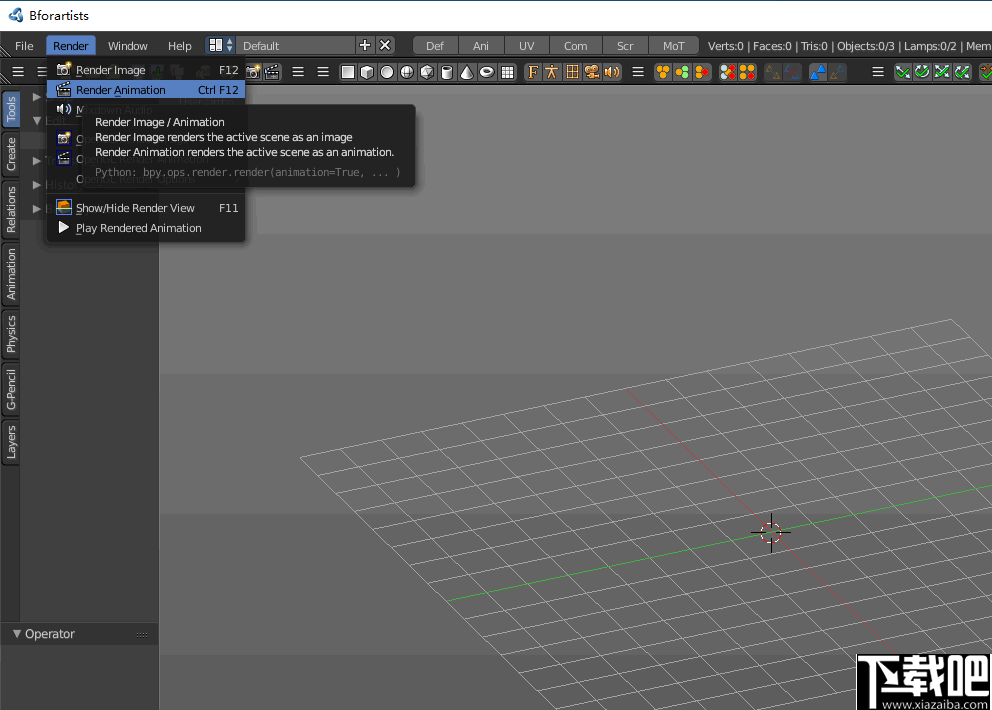 Bforartists(3D模型编辑器)