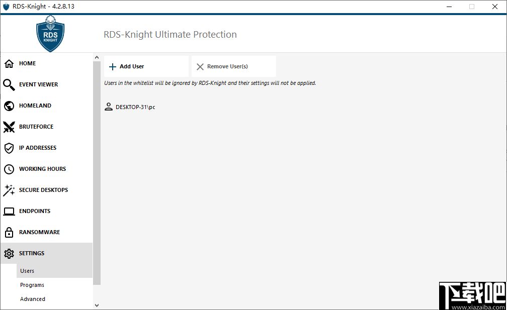 RDS-Knigh远程服务器保护工具)