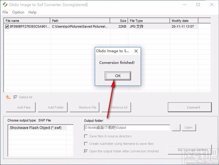 Okdo Image to Swf Converter(图片转SWF工具)