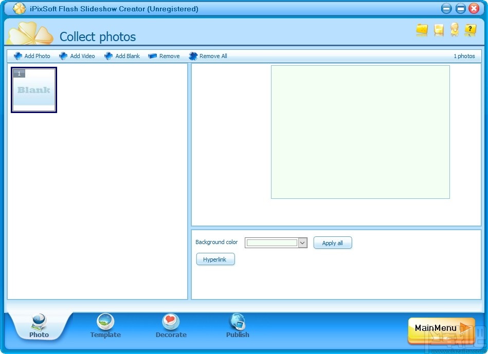 iPixSoft Flash Slideshow Creator(flash相册制作软件)