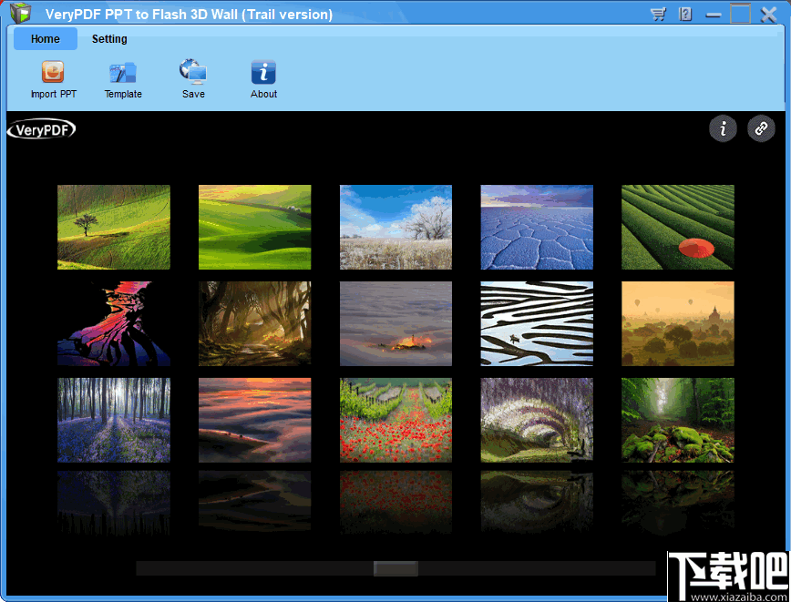 VeryPDF PPT to Flash 3D Wall(PPT转Flash工具)