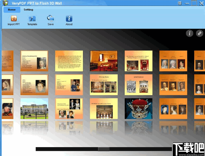 VeryPDF PPT to Flash 3D Wall(PPT转Flash工具)