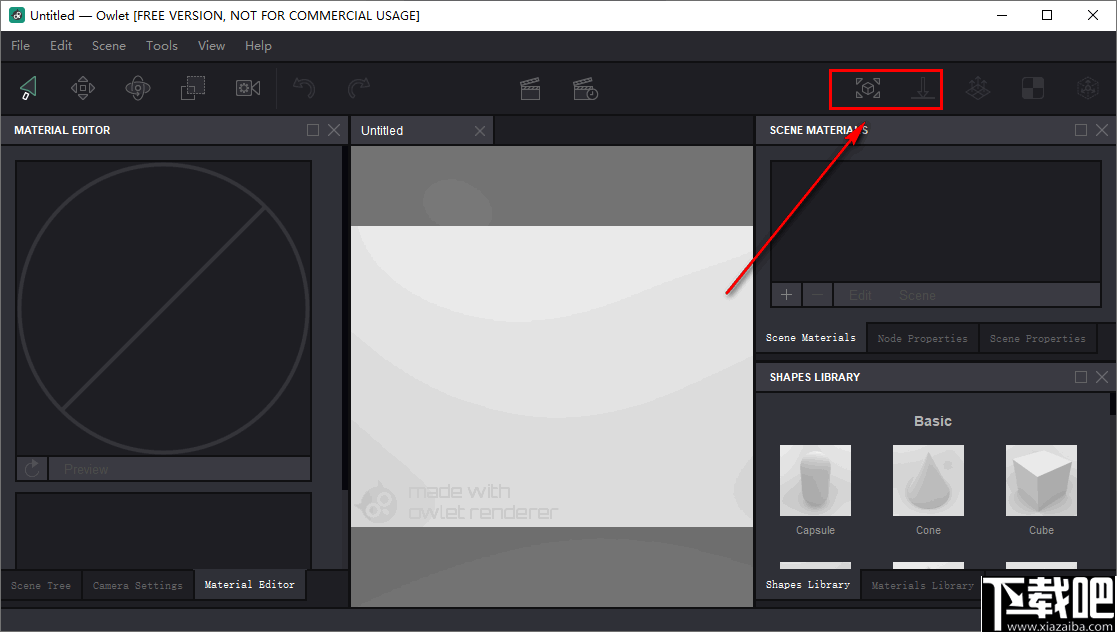 Appsforlife Owlet(光线追踪渲染器)