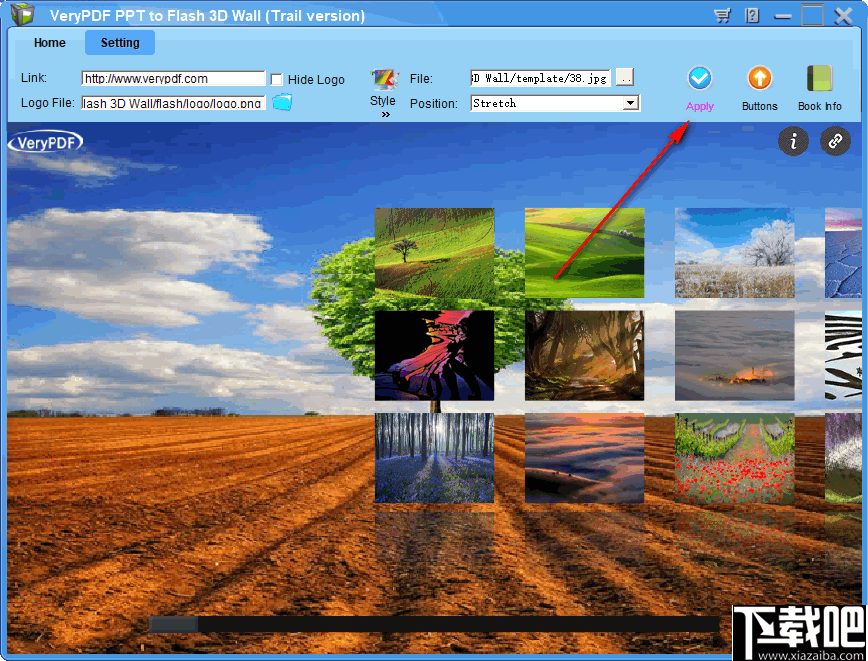 VeryPDF PPT to Flash 3D Wall(PPT转Flash工具)