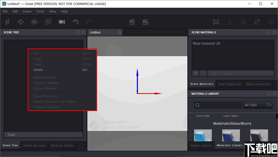 Appsforlife Owlet(光线追踪渲染器)