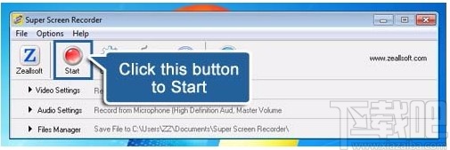 Zeallsoft Super Screen Recorder(屏幕录像机)