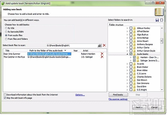Booknizer(图书管理工具)