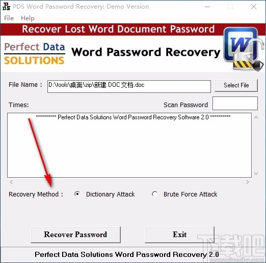 PDS Word Password Recovery(Word密码恢复软件)