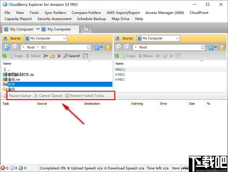 CloudBerry Explorer for Amazon(亚马逊服务器文件传输)