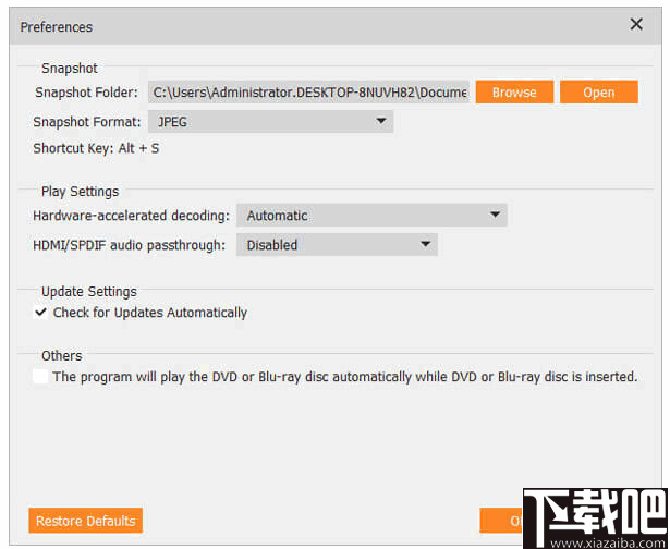 AnyMP4 Blu-ray Player(蓝光视频播放器)