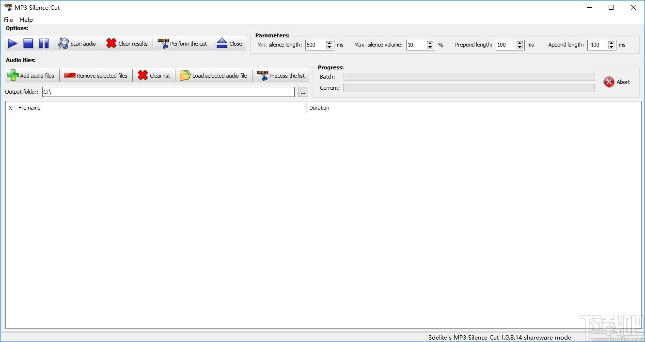MP3 Silence Cut(MP3剪切工具)