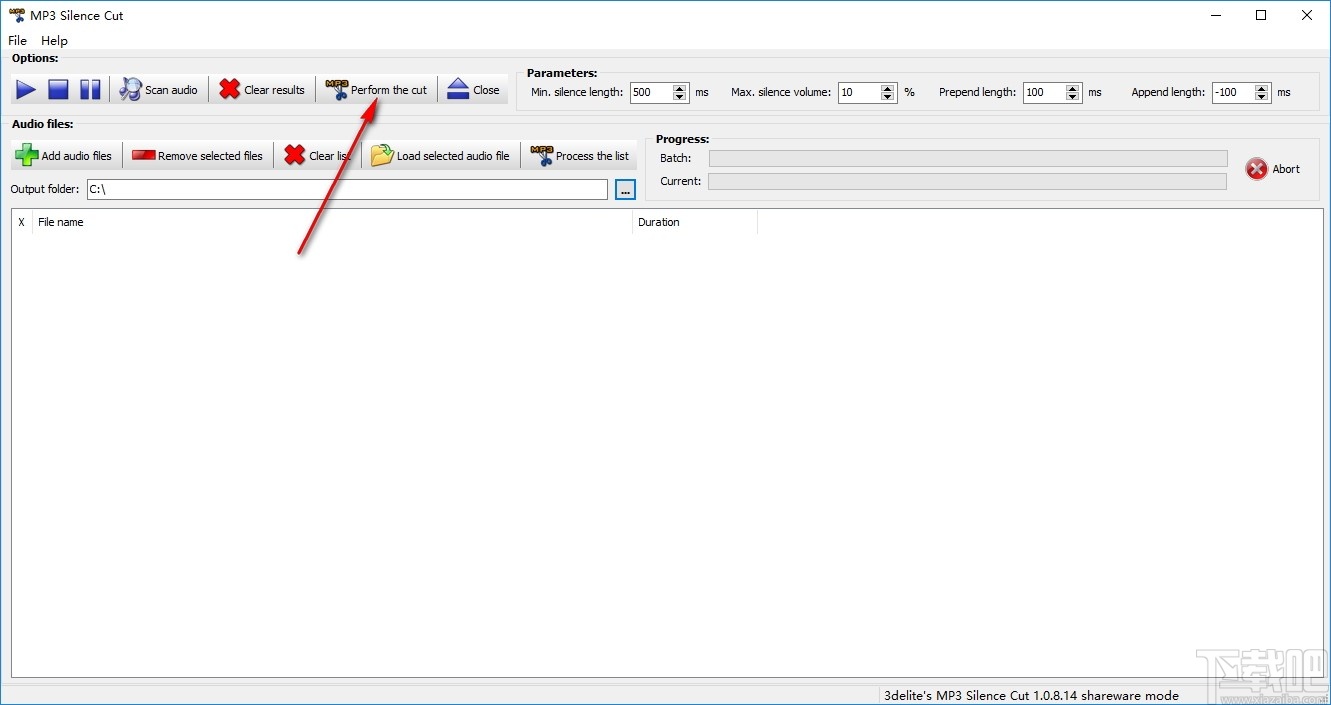 MP3 Silence Cut(MP3剪切工具)