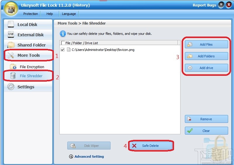 UkeySoft File Lock(文件及文件夹加密工具)