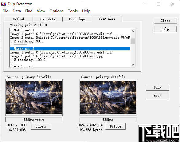 Dup Detector(重复图像对比软件)