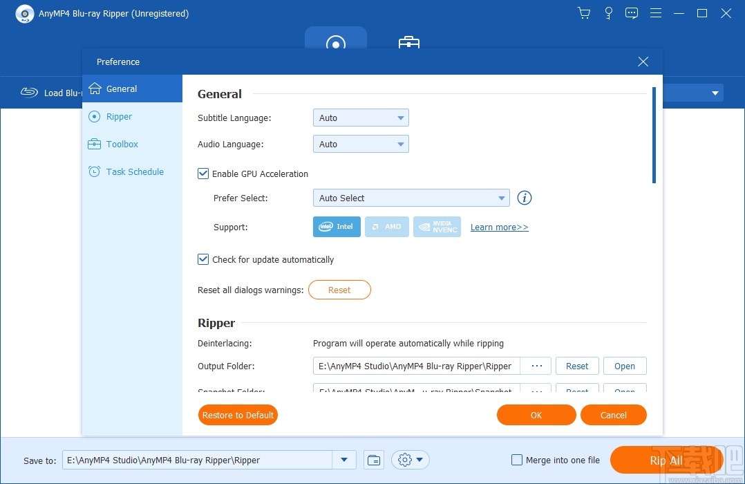 4Videosoft Blu-ray Ripper(刻录软件)