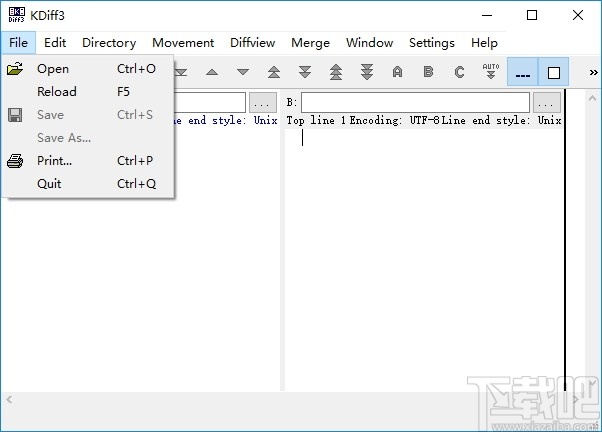 KDiff3(文件比较与合并工具)