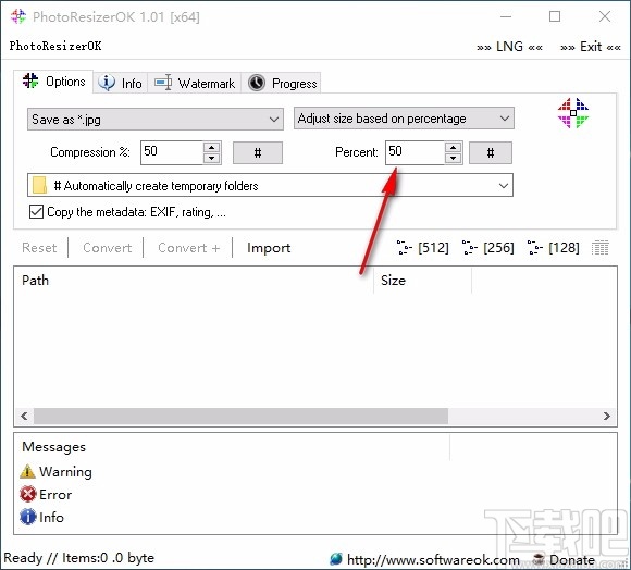 PhotoResizerOK(图像缩小工具)
