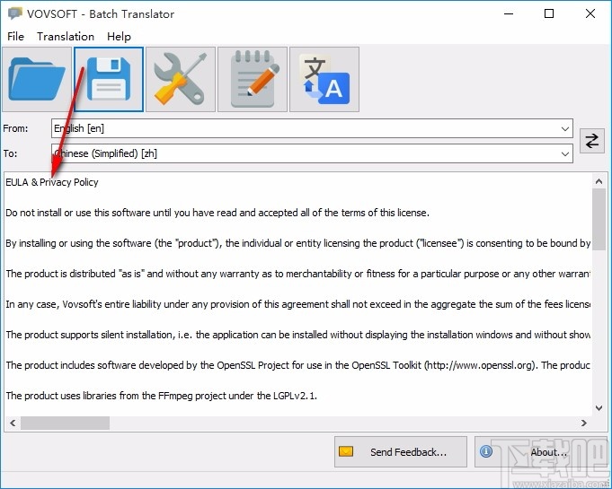 Vovsoft Batch Translator(批量翻译软件)