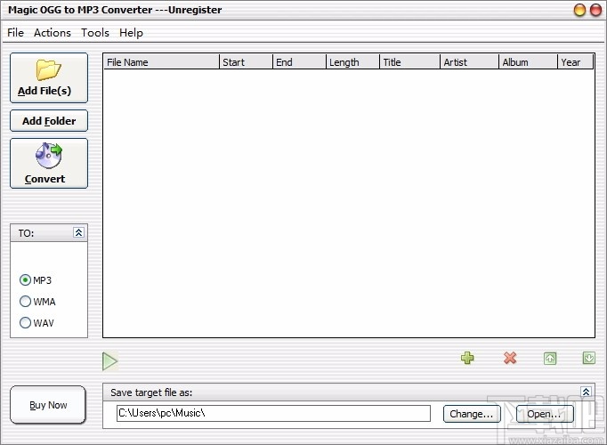 Magic OGG to MP3 Converter(OGG转MP3转换器)