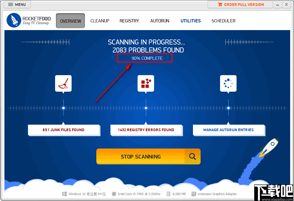 RocketFixio(系统清理优化软件)