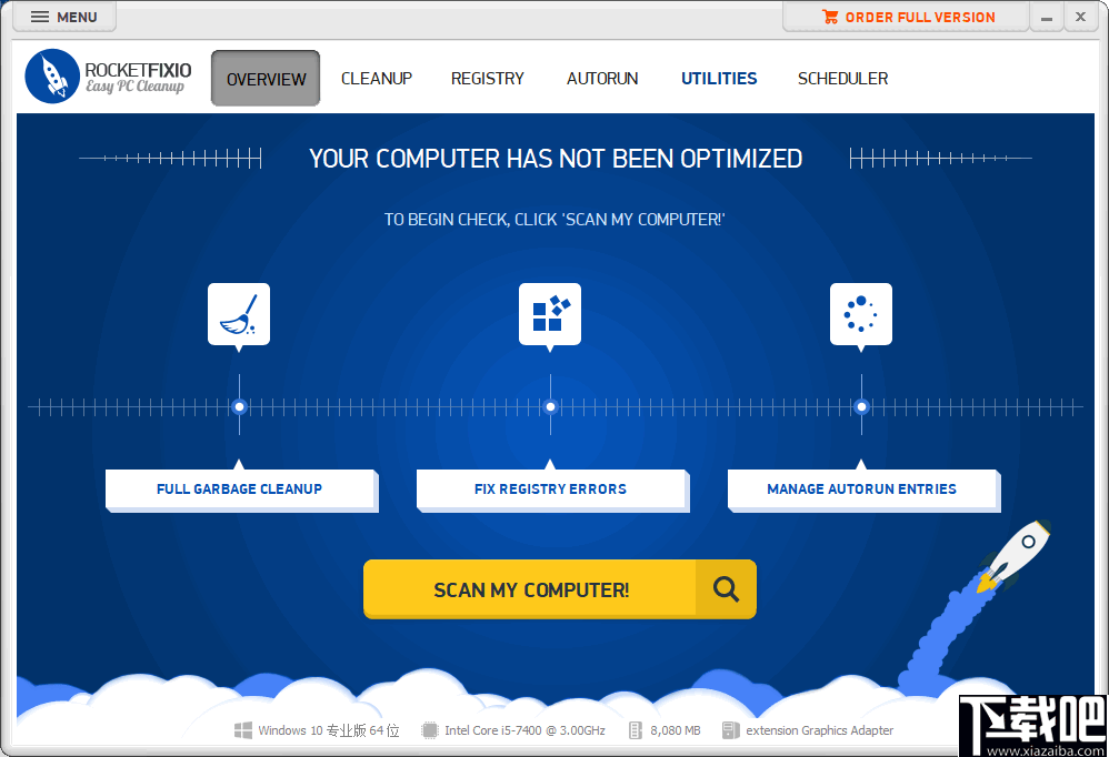 RocketFixio(系统清理优化软件)