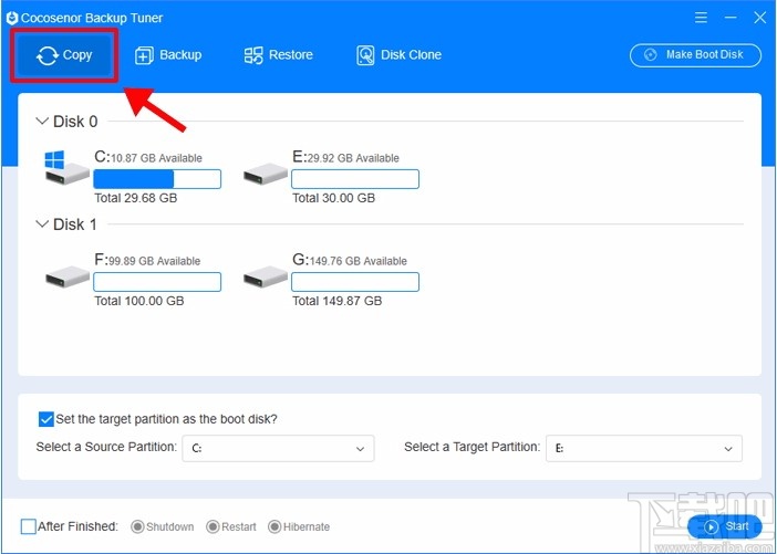 Cocosenor Backup Tuner(系统备份还原工具)