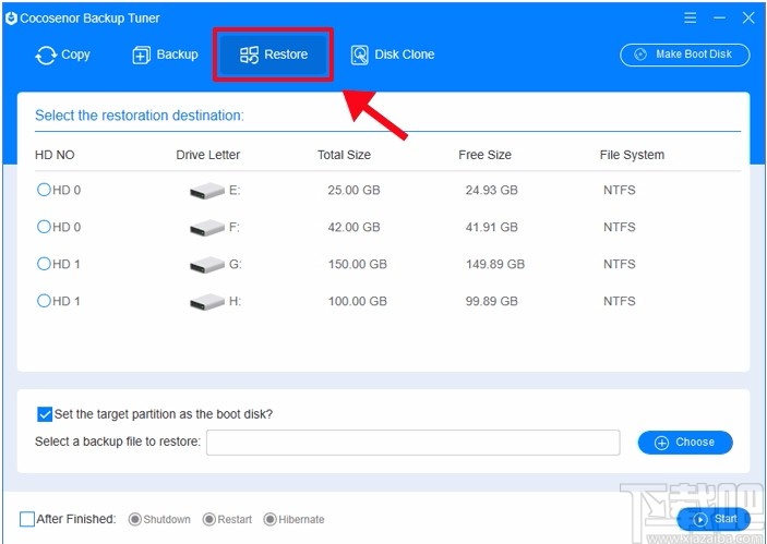 Cocosenor Backup Tuner(系统备份还原工具)