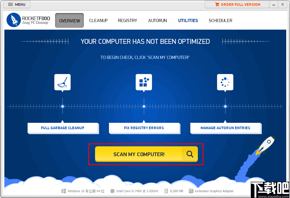 RocketFixio(系统清理优化软件)