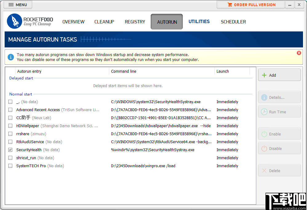 RocketFixio(系统清理优化软件)