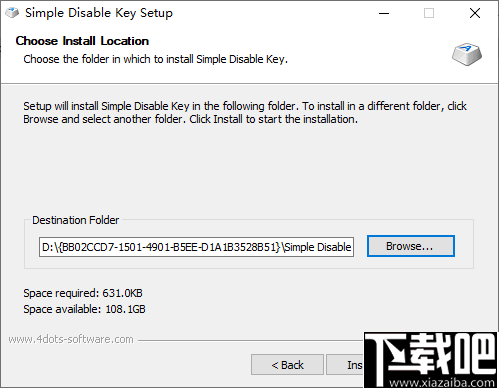 Simple Disable Key(按键禁用设置软件)