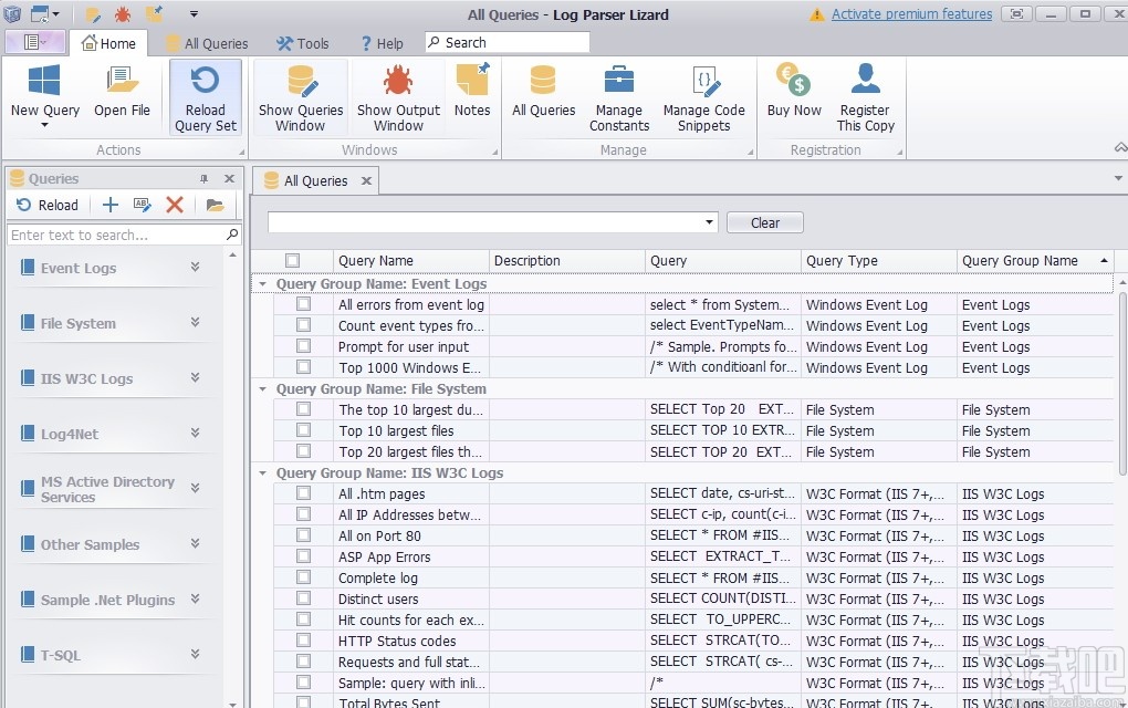 Log Parser Lizard(日志分析软件)