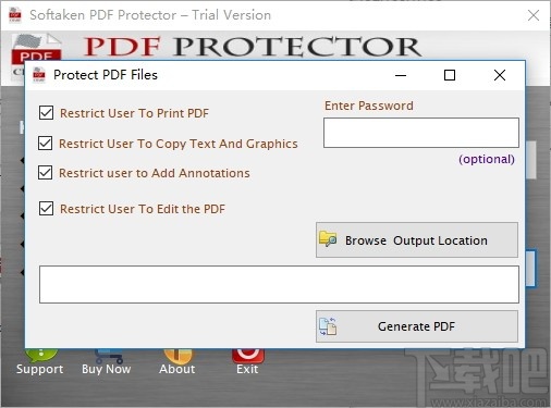 Softaken PDF Protector(PDF加密工具)