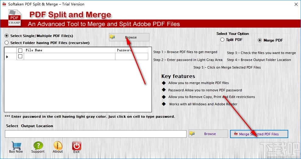 Softaken PDF Split Merge(PDF拆分合并工具)
