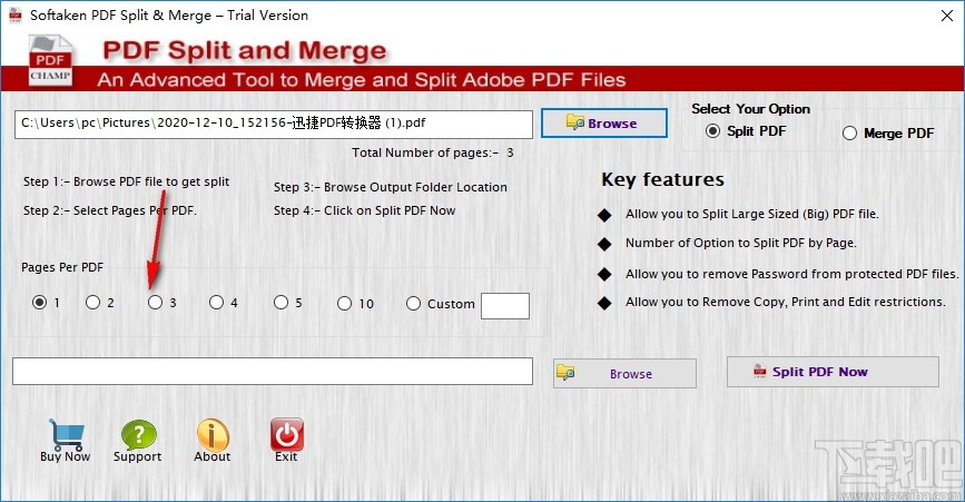 Softaken PDF Split Merge(PDF拆分合并工具)