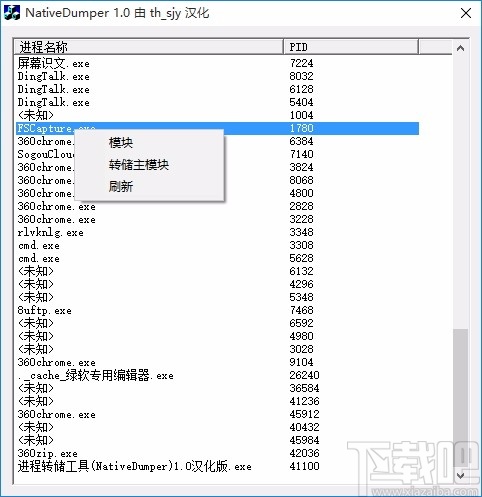 NativeDumper(进程转储工具)