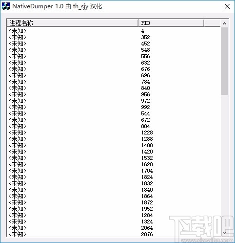 NativeDumper(进程转储工具)