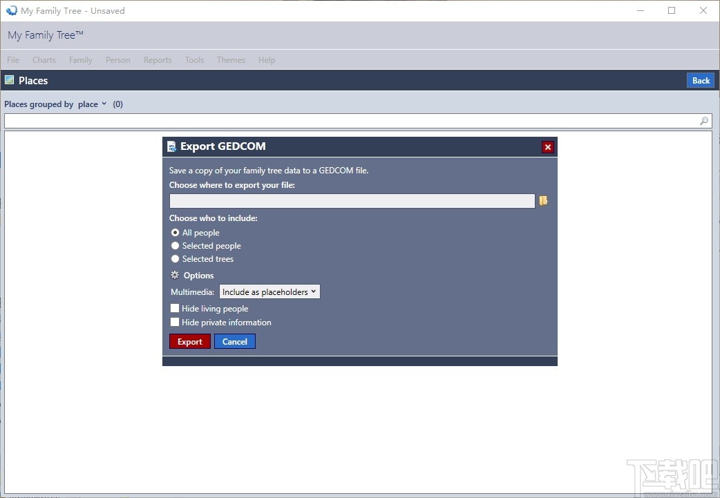 My Family Tree(家谱族谱制作工具)