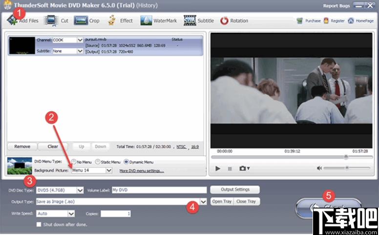 ThunderSoft Movie DVD Maker(DVD制作软件)