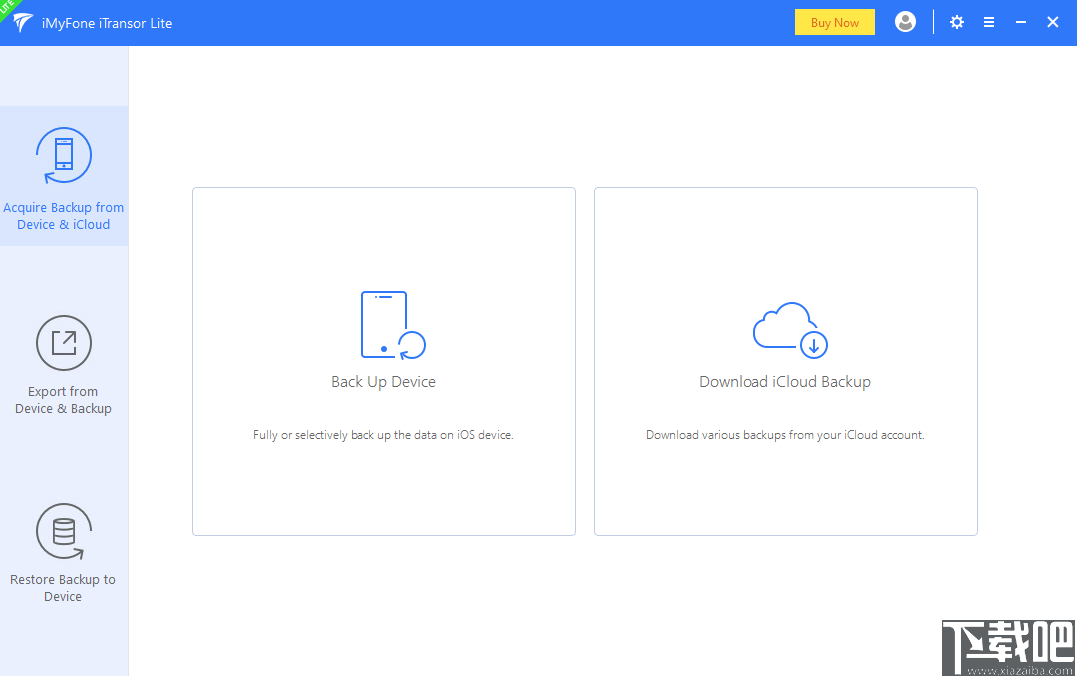 iMyFone iTransor Lite(iOS数据备份)