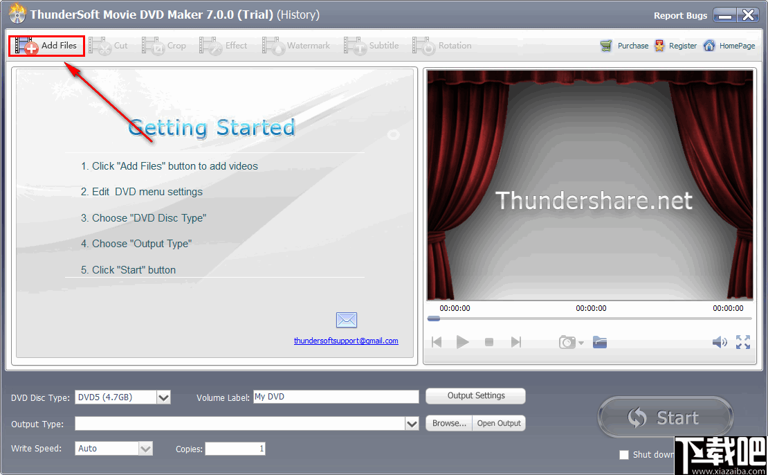 ThunderSoft Movie DVD Maker(DVD制作软件)
