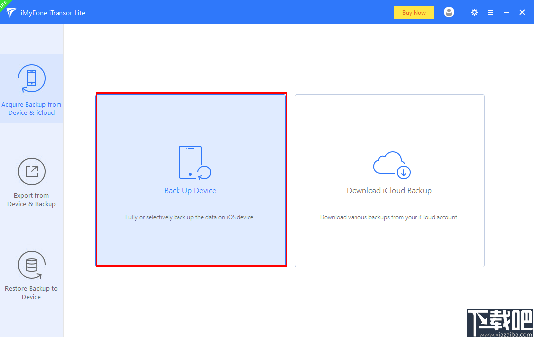 iMyFone iTransor Lite(iOS数据备份)