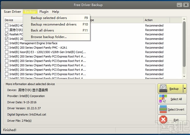 Free Driver Backup(驱动备份还原工具)