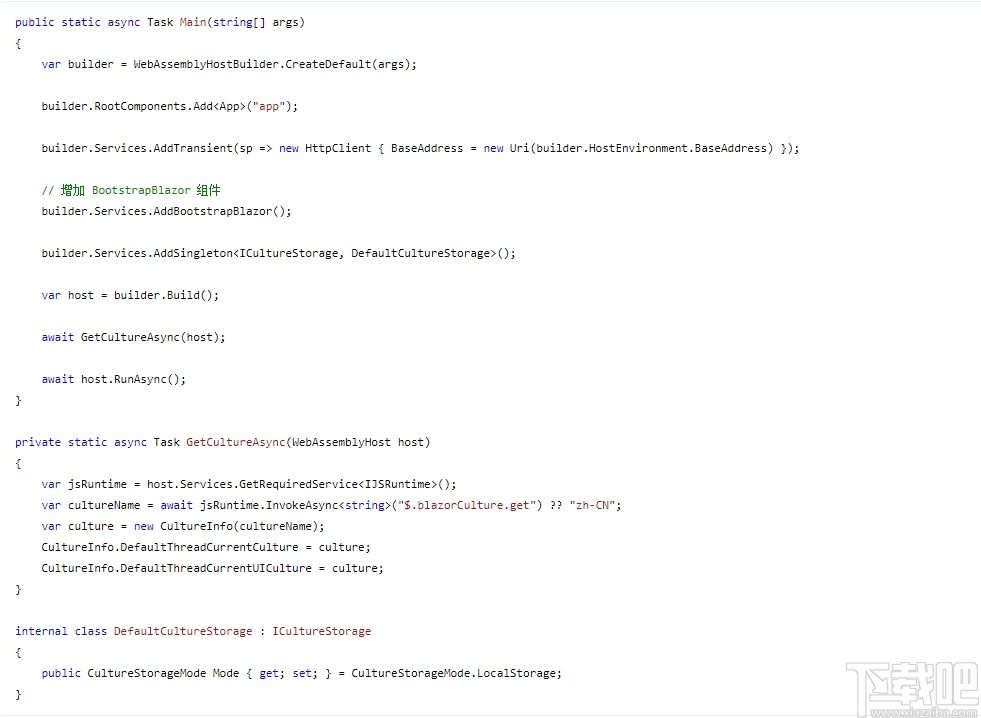 BootstrapBlazor组件库