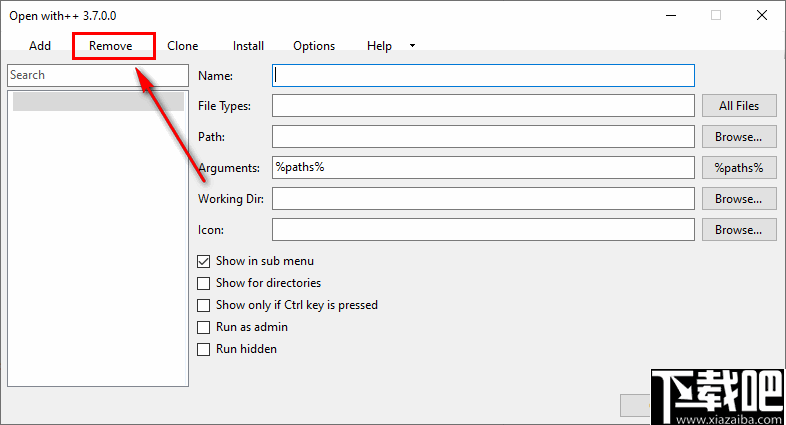 Open with++(鼠标右键功能添加)